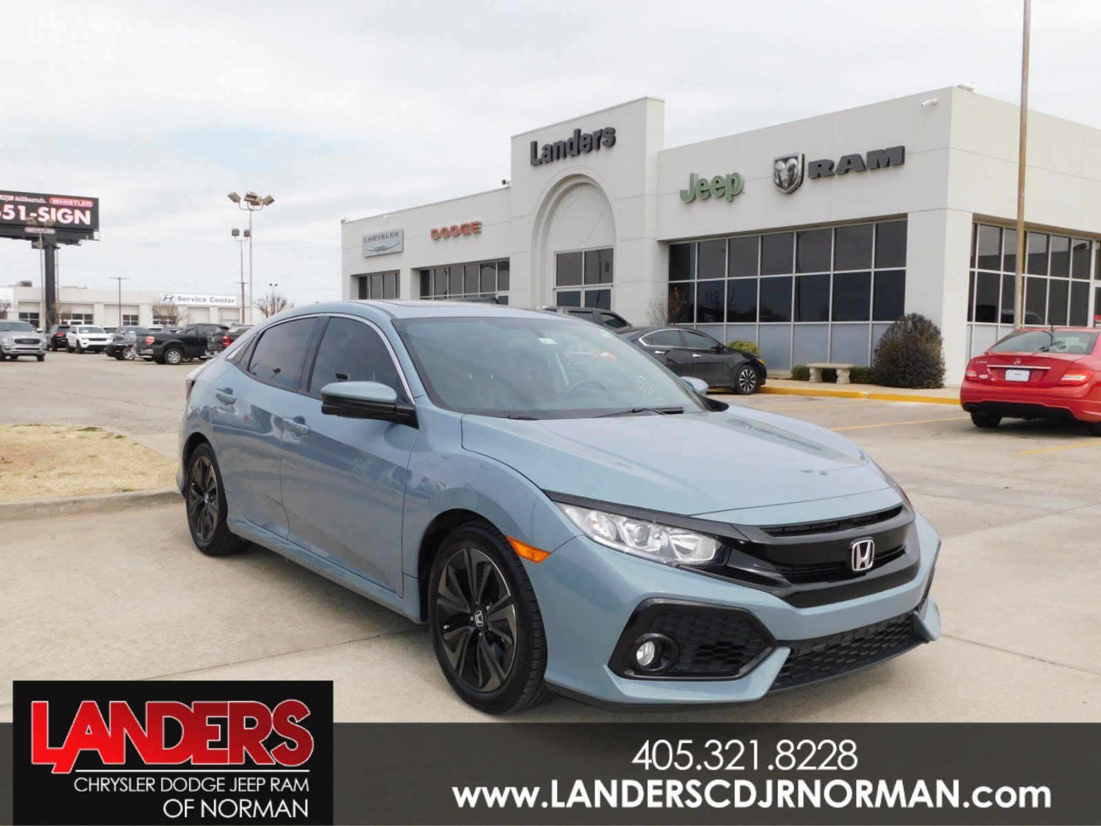 Pre Owned 2017 Honda Civic Hatchback Ex L Navi Hatchback In Norman